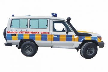 Veterinary Mobile Clinic in Toyota Land Cruiser Hard Top