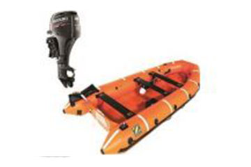 Inflatable Rescue Boat & OBM